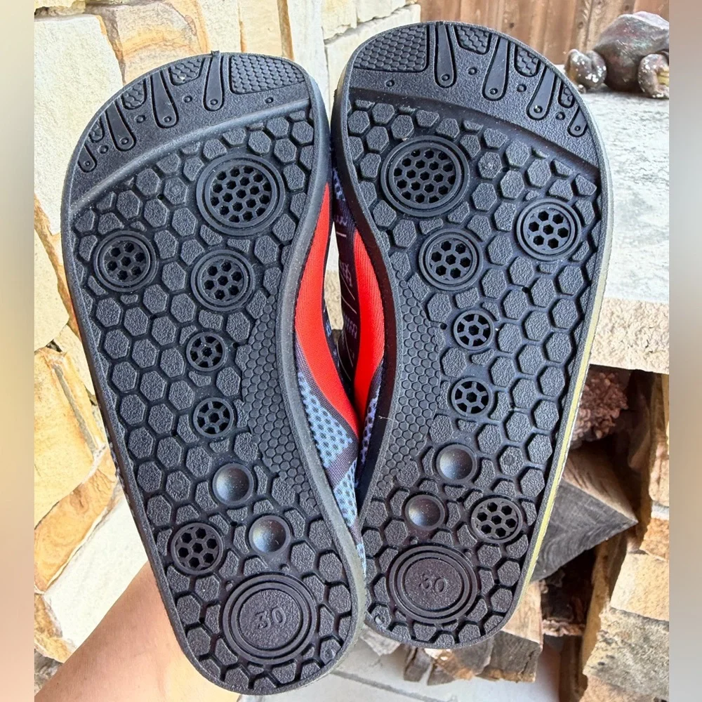 TrueFit Barefoot Kids Slip-On Water Shoes Aqua Socks NWT Sz-13.  D‎
